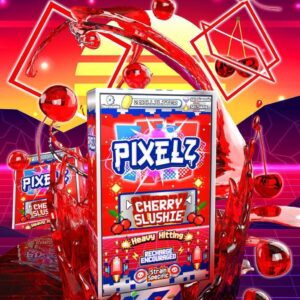 Pixelz cherry slushie