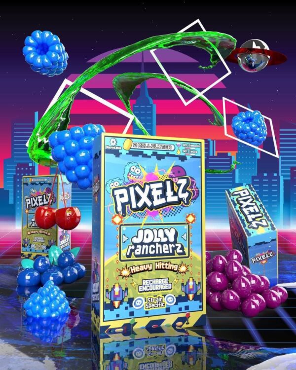 PIXELZ JOLLY RANCHERZ Pixelz Disposable Carts